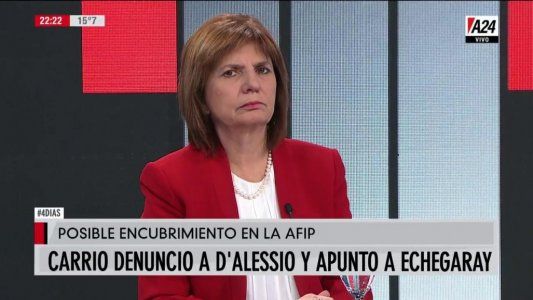 Patricia Bullrich sobre el audio de Moreno: A mí no me sorprende