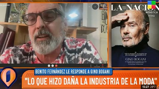 Benito Fernández le respondió a Gino Bogani tras las polémicas declaraciones contra sus colegas