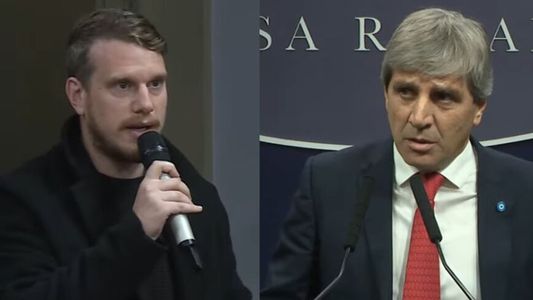 Irrespetuoso: el tenso cruce entre Caputo y un periodista por los dólares del colchón