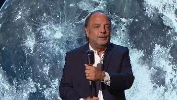 El editorial de Baby Etchecopar (Foto: Captura). El editorial de Baby Etchecopar (Foto: Captura).