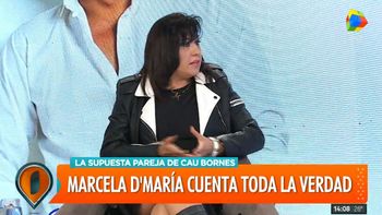 Marcela D´María: Mi relación con Cau empezó en las redes sociales; es un hombre pasional y buen mozo