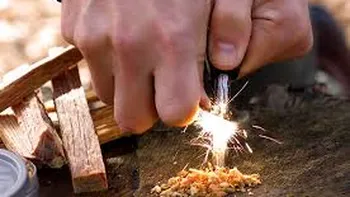 Supervivencia natural: cómo hacer fuego con piedras en simples pasos