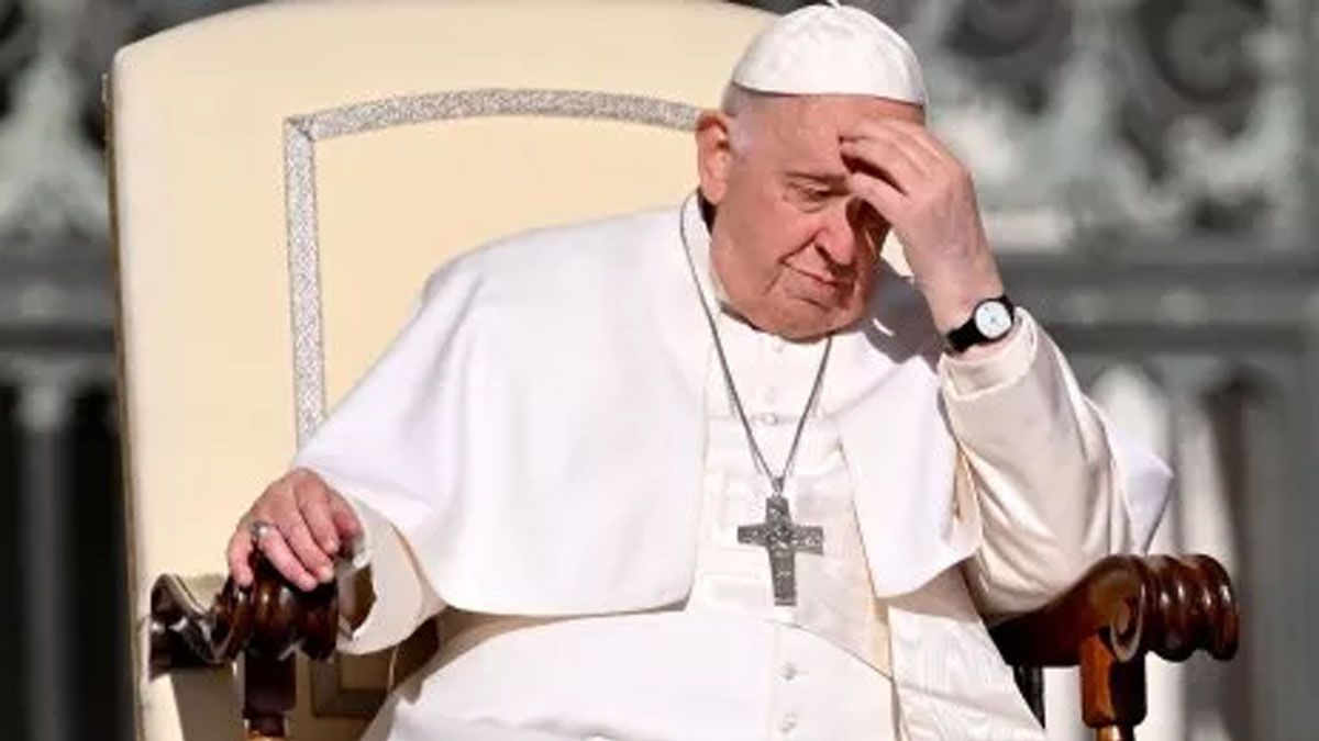 El papa preocupó nuevamente por su salud. En una audiencia reconoció: No estoy bien. (Foto: Gentileza la Rupubblica)