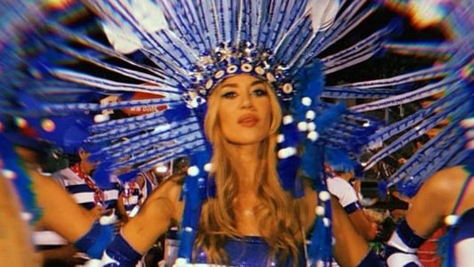 Jimena Barón la rompió en el Carnaval de Río de Janeiro