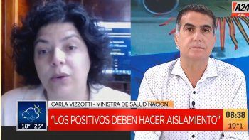 Carla Vizotti explicó cómo serán los protocoles para volver a la Argentina. Carla Vizotti explicó cómo serán los protocoles para volver a la Argentina.