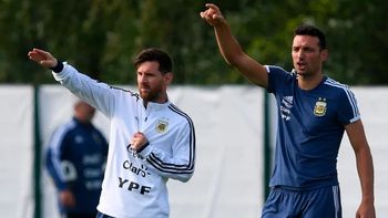 La llamativa historia que contó Scaloni sobre Messi en la Selección Argentina