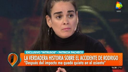 Patricia Pacheco contó detalles del momento del accidente en el que murió Rodrigo