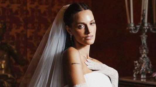 La emotiva postal de su niñez que Oriana Sabatini recreó en su casamiento