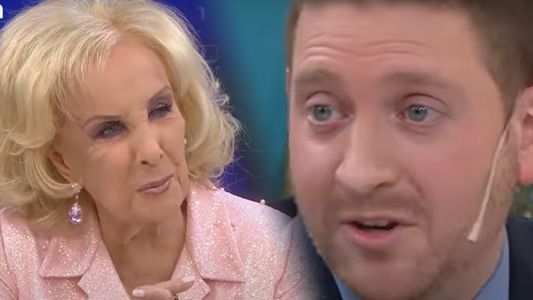 La frase de Mirtha Legrand que emocionó a Jonatan Viale
