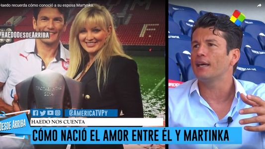 ¡Nelson Haedo recuerda cómo conoció a su esposa Martynka en un imperdible video!