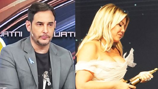 Rodrigo Lussich explotó por el Martín Fierro a Wanda Nara: Una vergüenza