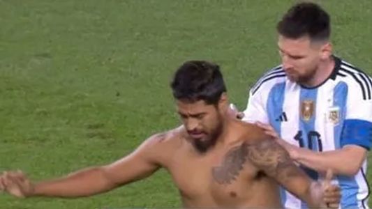 Tres intrusos intentaron llegar a Lionel Messi y fueron detenidos