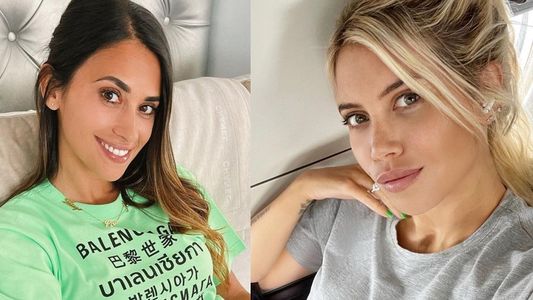 Antonela Roccuzzo le devolvió el gesto de buena onda a Wanda Nara en las redes