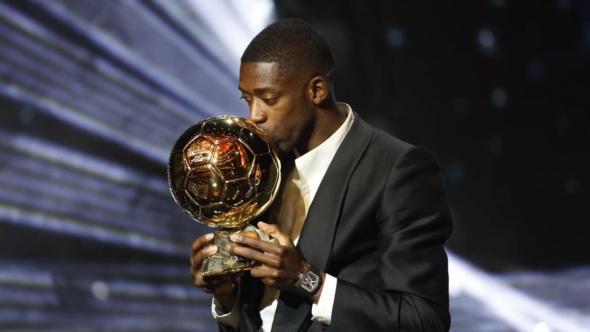 Ousmane Dembélé se consagró como el mejor jugador del mundo tras una temporada sobresaliente con el París Saint-Germain.&nbsp;