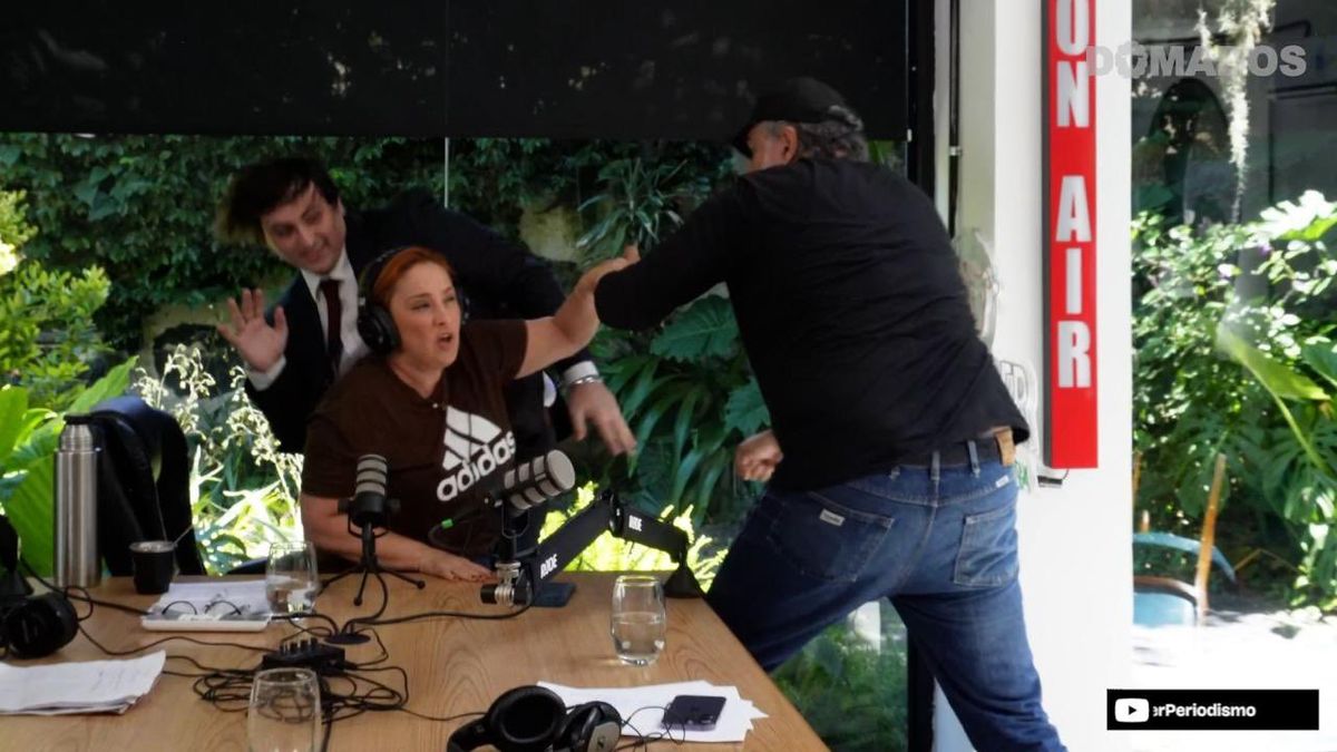El cruce entre el influencer Fran Fijap y el dirigente social Eduardo Belliboni.
