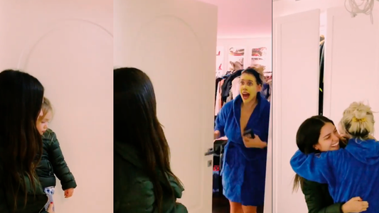 Zaira y su hija Malaika sorprendieron a Wanda en Milán