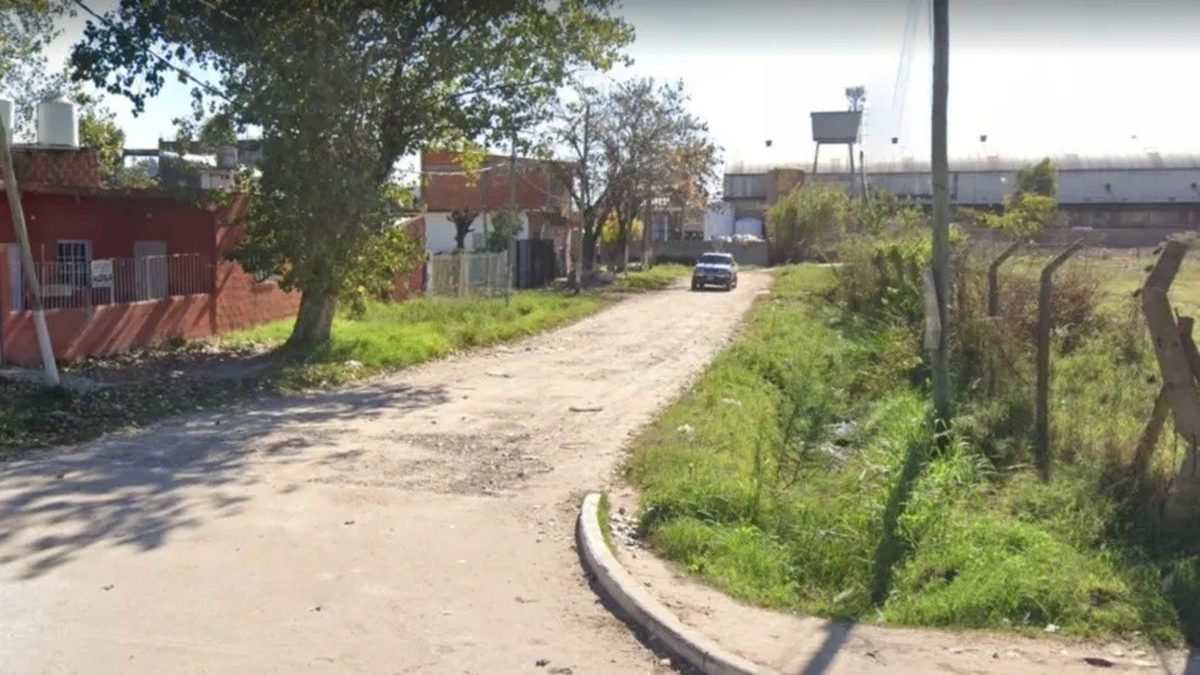 Lugar donde fue encontrado el cad&aacute;ver del alba&ntilde;il