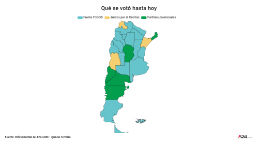 Mapa país: ¿Con qué gobernadores tendrá que negociar el próximo presidente?
