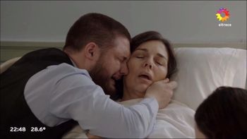 Fuerte escena en ATAV con la muerte del personaje de Andrea Frigerio