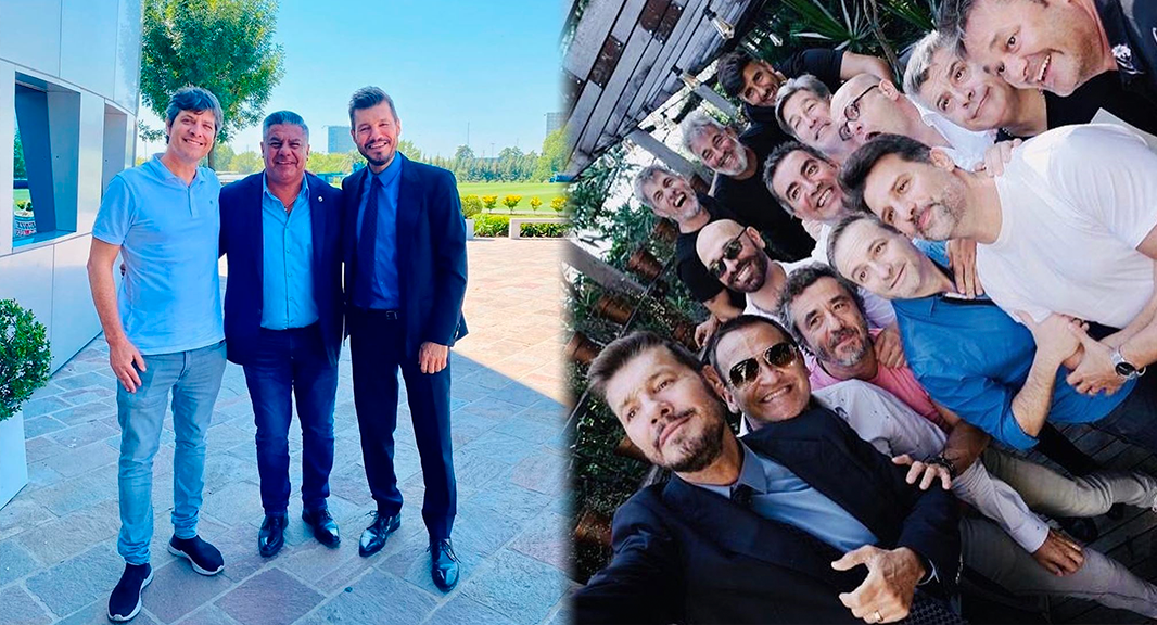 Marcelo Tinelli se reunió con Mario Pergolini y con los históricos de VideoMatch