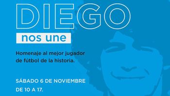 Diego nos une, el homenaje a Maradona que realizarán este sábado en la ex ESMA. Diego nos une, el homenaje a Maradona que realizarán este sábado en la ex ESMA.