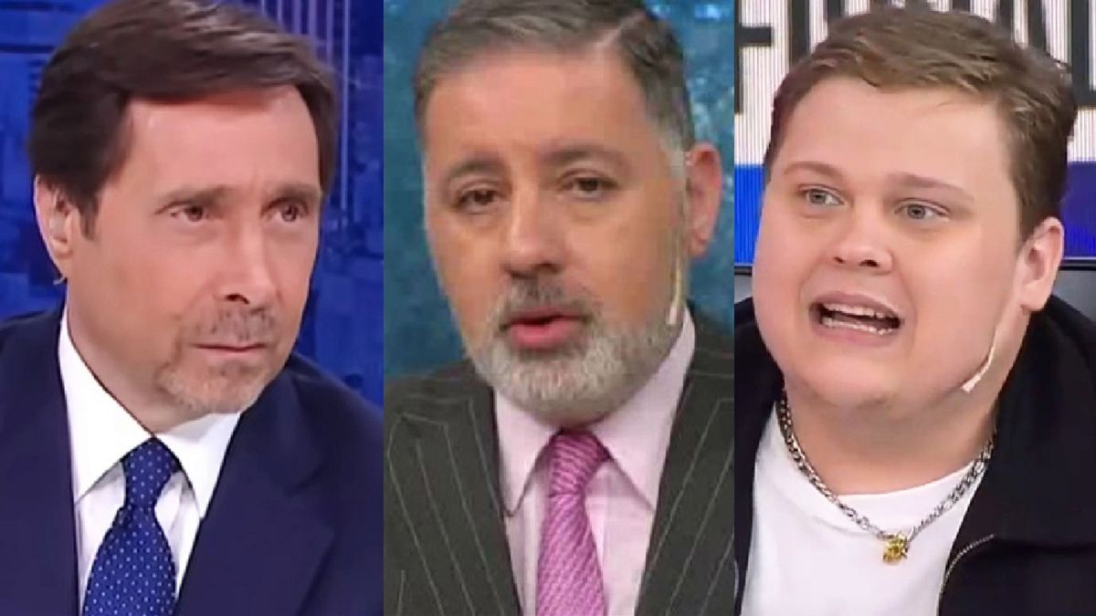 La furia de Eduardo Feinmann y Fabián Doman contra Luca Martin por sus polémicos dichos de Chiche Gelbung