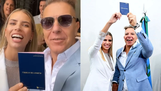 Las imágenes del casamiento de Alejandro Fantino con Coni Mosqueira en Bahía Blanca