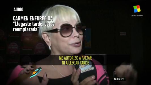 Escándalo y gritos: el estallido de furia de Carmen Barbieri con Alicia Barbasola