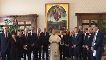 El Papa León XIV se reunió con empresarios de la energía y minerales críticos de América Latina