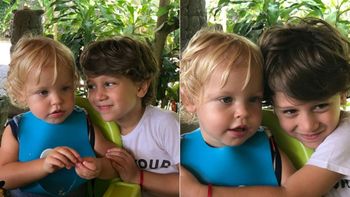 Mirko y Momo ya se hicieron grandes amigos: las postales juntos en Indonesia