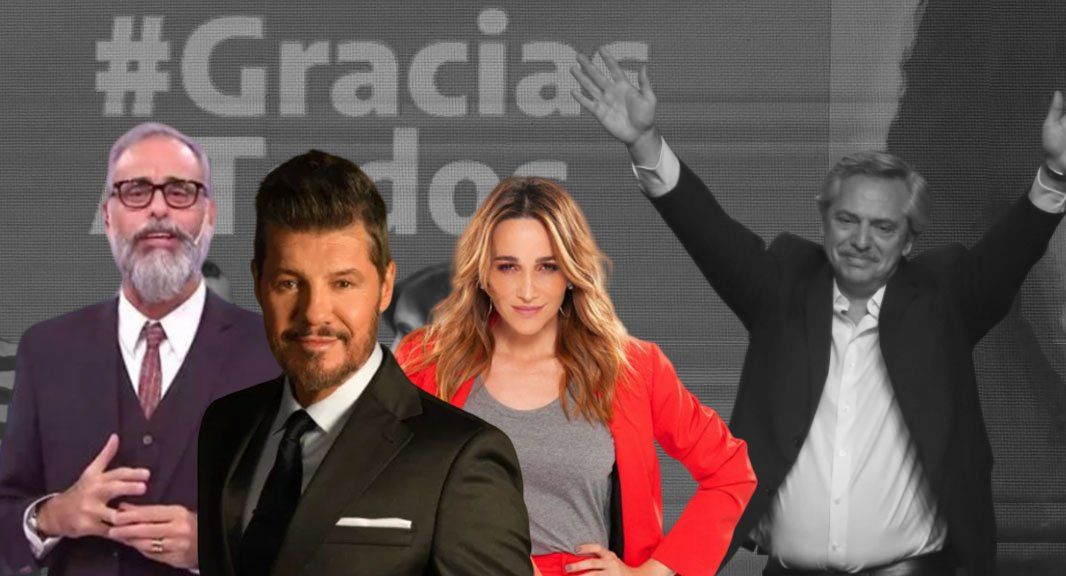 La reacción de los famosos ante el triunfo de Alberto Fernández en las elecciones presidenciales