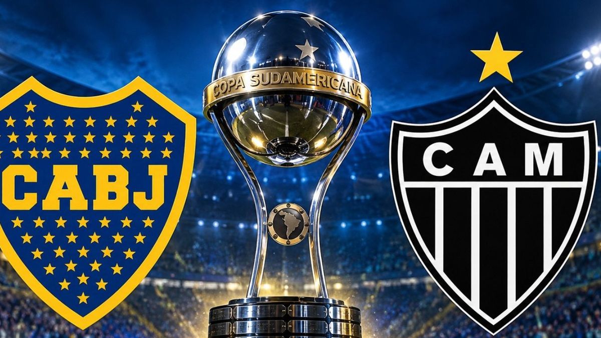 Conmebol cambió otra vez el horario de la final de la Copa Sudamericana entre Boca y Atlético Mineiro. (Foto: A24.com)