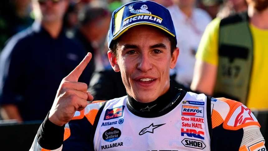 En una electrizante carrera Marc Márquez se consagró en campeón del Moto GP