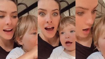 La alegría de China Suárez cuando Amancio le dijo mamá por primera vez