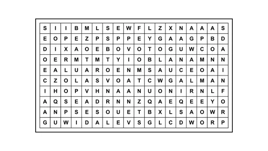 Encontrá la frase escondida: un reto de sopa de letras con una cita célebre