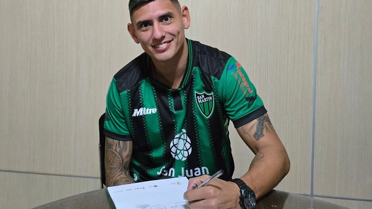El futbolista perteneciente a San Martín de San Juan fue detenido este lunes por la mañana en Mendoza. (Foto: redes San Martín de San Juan).
