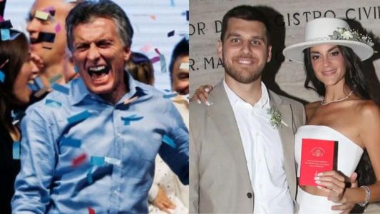 El video del descontrolado baile de Mauricio Macri en la boda de Emily Lucius y Rodrigo Valladares