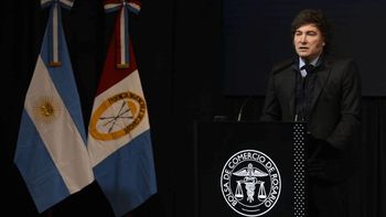 Javier Milei viaja a Rosario para el aniversario de la Bolsa de Comercio. (Foto: archivo)