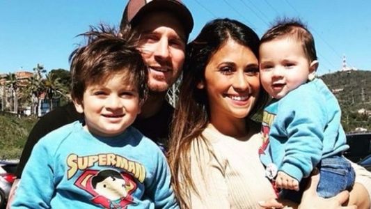 El tierno video Lionel Messi junto a sus hijos