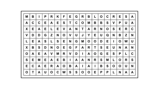 Encontrá la frase escondida: un reto de sopa de letras con una cita célebre