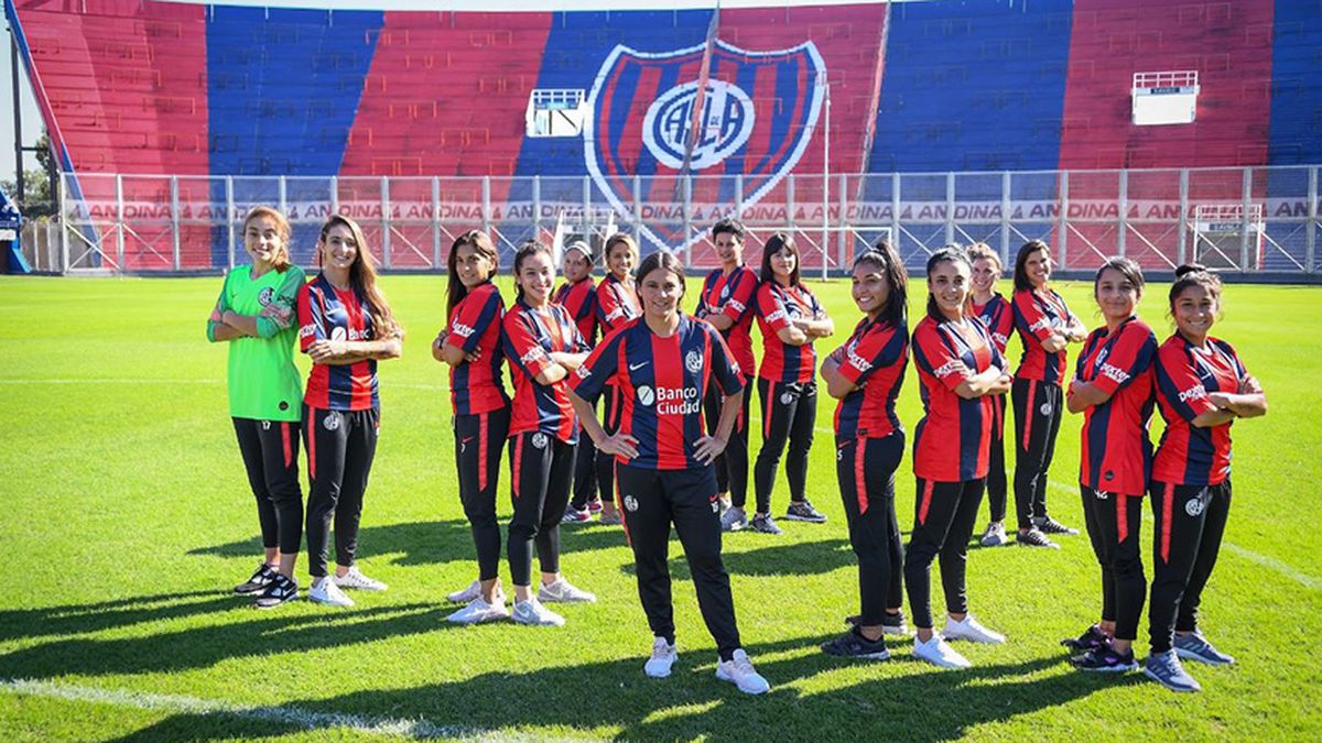 El primer club argentino San Lorenzo es pionero en fútbol femenino y