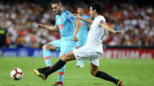 El Atlético de Madrid del Cholo Simeone arrancó la Liga empatando con Valencia