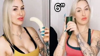 Una mujer se tatuó una regla para medir el pene de sus amantes y causó furor