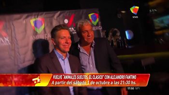 Ale Fantino y Coco Sily abren las puertas de Animales Sueltos Clásico