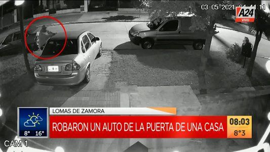Inseguridad: se robaron el auto empujándolo