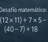 Desafío matemático: una mente brillante lo resuelve en menos de 10 segundos