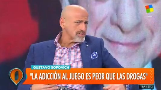 Gustavo Sofovich: Fui un bolu.. por consumir, me costó  30 años poder salir y es mi lucha diaria