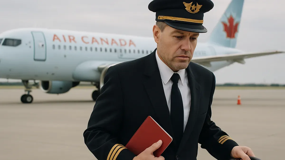 Acusan a un expiloto de Air Canada de volar 17 años como capitán con una licencia falsa. (Imagen ilustrativa)