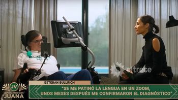 Esteban Bullrich habló con Juana Viale sobre su enfermedad ELA: Quiero encontrar...
