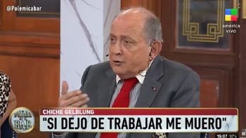 Chiche Gelblung: Si dejo de trabajar me muero